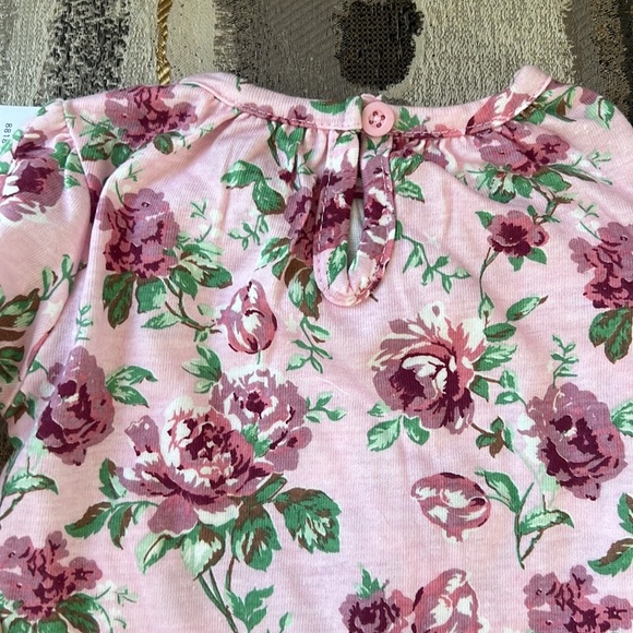 Baby Girl Pink Floral Mama’s Bestie Bodysuit Pants Headband Socks Set - Picture 5 of 7